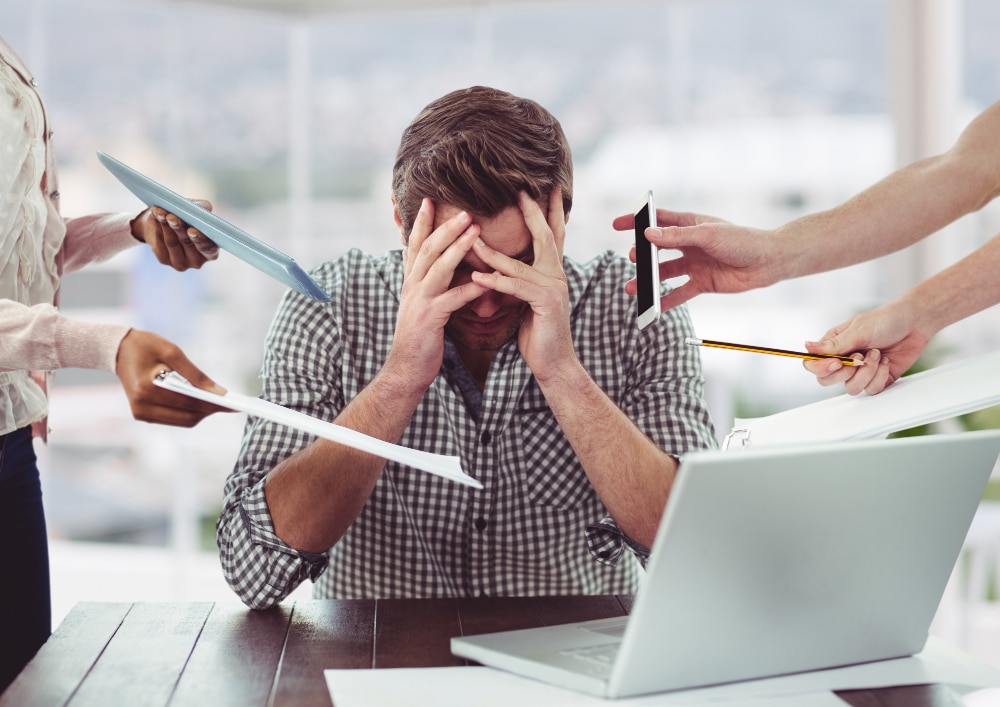 sistema de gestão ajuda a reduzir o risco de burnout